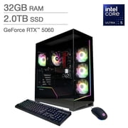 CyberPowerPC Gamer Xtreme Gaming Desktop - Intel Core Ultra 5 225F NVIDIA GeForce RTX 5060 - Windows 11 Home 32GB RAM 2TB SSD