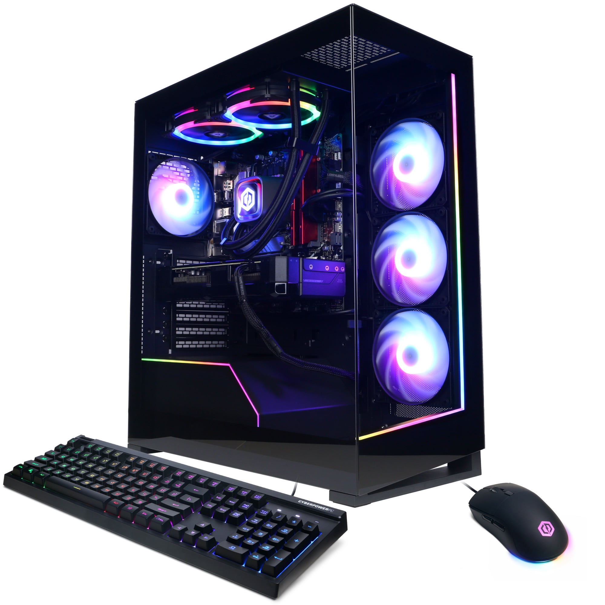 CyberPowerPC GXi4600WST Gamer Xtreme Gaming Desktop, 14th Gen Core i7, 32GB RAM, 1TB SSD