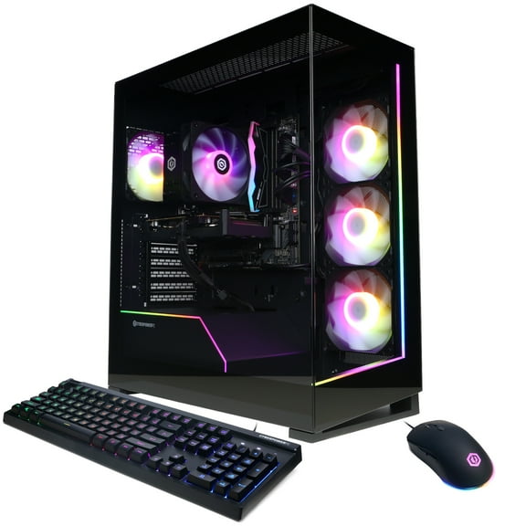 CyberPowerPC Gamer Xtreme Gaming PC, Intel Core Ultra 5 225F, NVIDIA GeForce RTX 5060 Ti 8GB, 16GB DDR5, 2TB SSD, GXi11240CPGV19