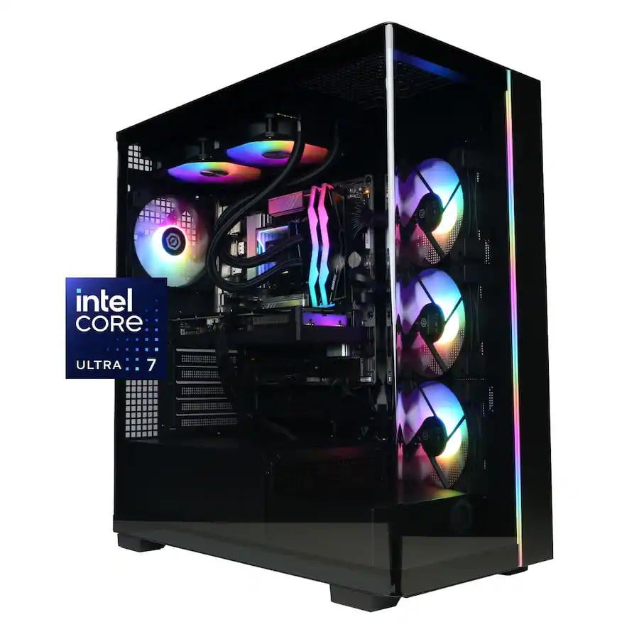 CyberPowerPC - Gaming Desktop - Intel Core Ultra 7 265F - NVIDIA