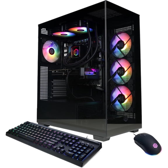 CyberPowerPC Gaming PC, AMD Ryzen 9 9900X, GeForce RTX 5070 12GB Gamer Xtreme, 32GB DDR5, 1TB SSD, WiFi Ready & Windows 11 Home