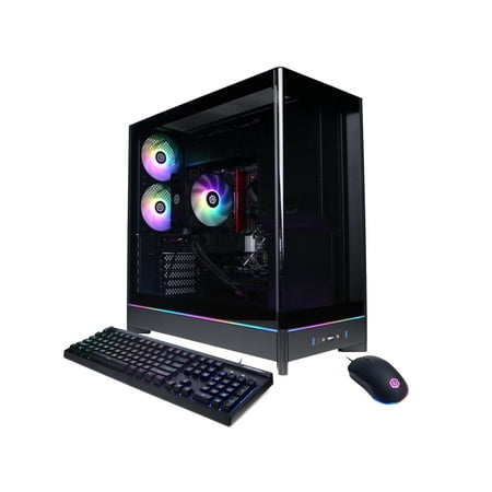 CyberPowerPC Gaming PC Gamer Xtreme GX70010, Intel Core i5-14400F, Arc B580 12GB, 16GB DDR5 6000, 2TB PCIe 4.0 SSD, Windows 11 Home