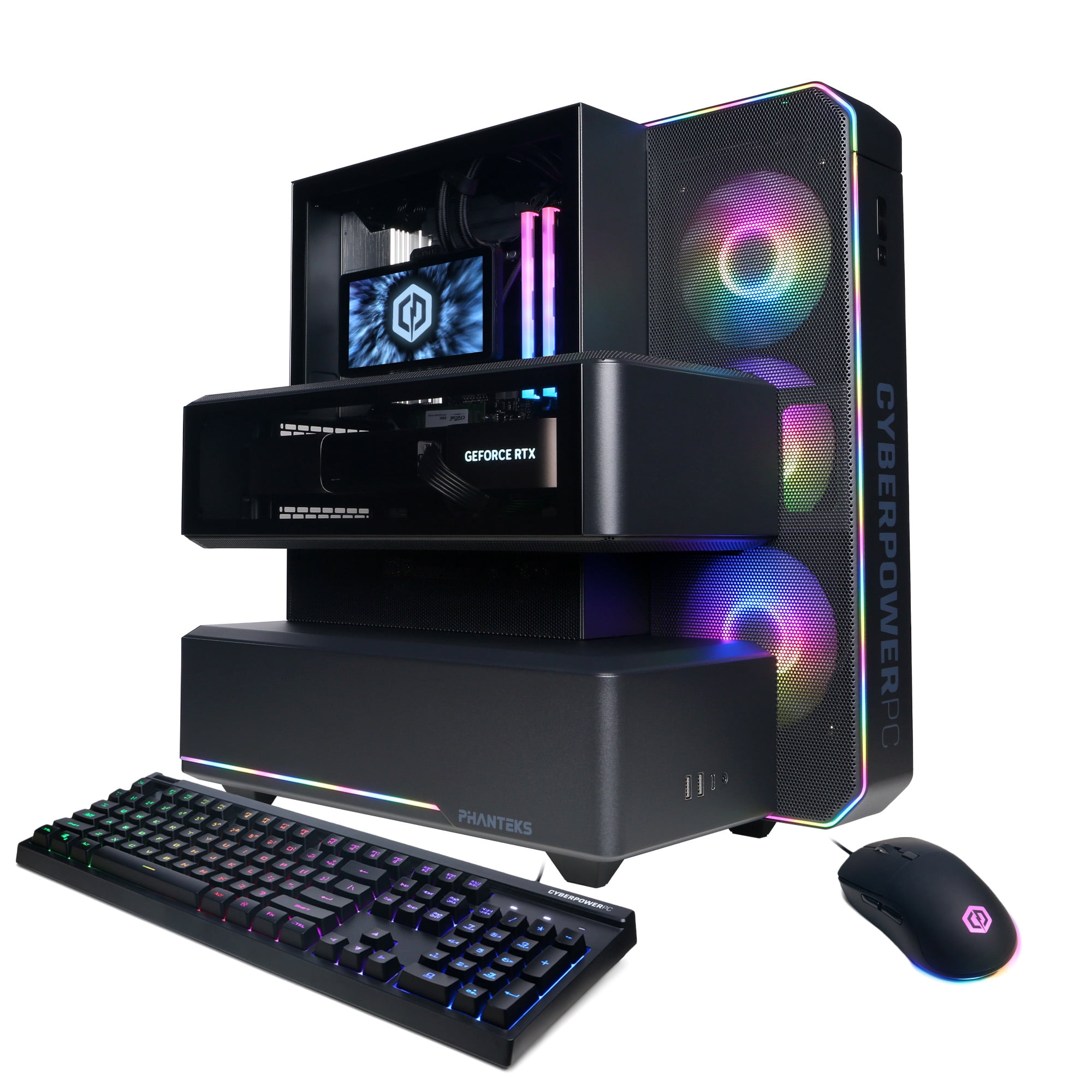 CyberPowerPC Gaming PC, Intel Core Ultra 9 285K, NVIDIA GeForce RTX 5080 16GB Founders Edition, 32GB DDR5, 1TB SSD, SLC8600WST