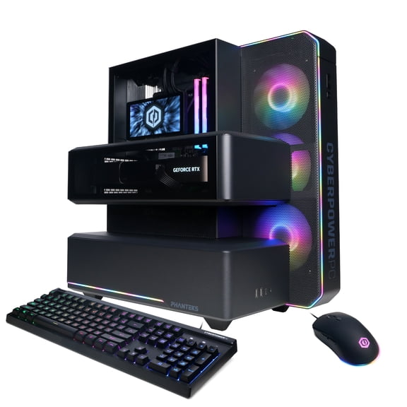 CyberPowerPC Gaming PC, Intel Core Ultra 9 285K, NVIDIA GeForce RTX 5080 16GB Founders Edition, 32GB DDR5, 1TB SSD, SLC8600WST
