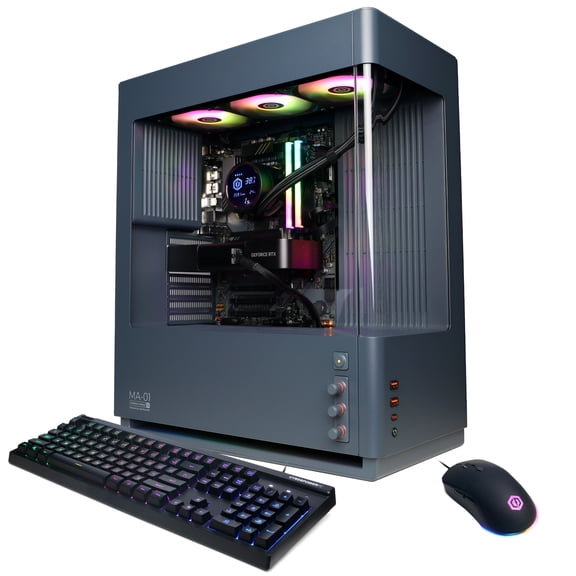 CyberPowerPC Gaming PC, Intel Core i7-14700KF, NVIDIA GeForce RTX 5070 12GB Founders Edition, 32GB DDR5, 1TB SSD, SLC8700WST