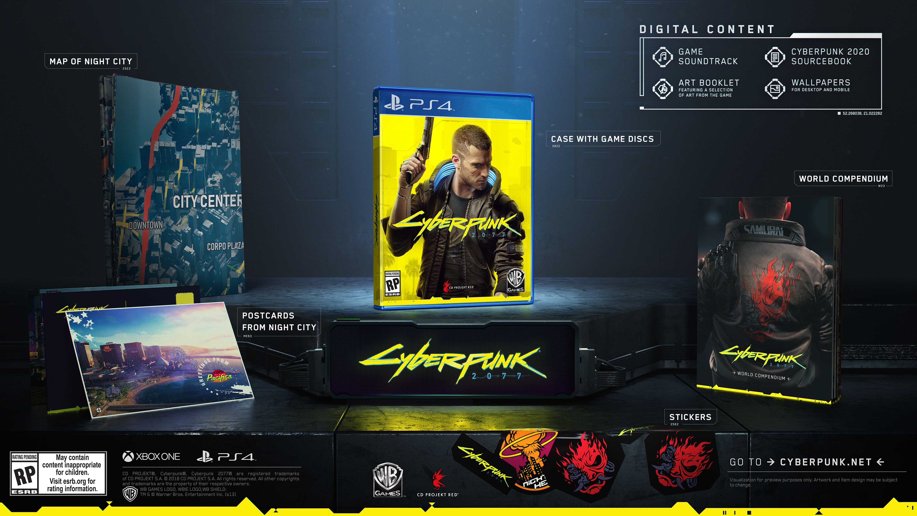 CyberPunk 2077 for PlayStation 4 Collector's Edition - image 1 of 2