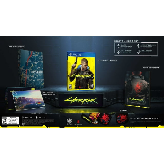 CyberPunk 2077 for PlayStation 4 Collector's Edition