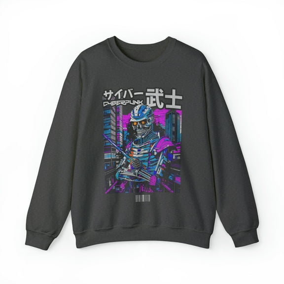 CyberPunk Saiba Unisex Heavy Blend™ Crewneck Sweatshirt