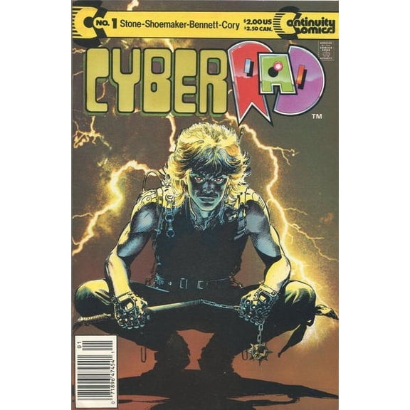 CyberRad (1st Series) #1 (Newsstand) VF ; Continuity Comic Book