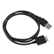 CyberTech Black 2-In-1 USB Data Hotsync & Charging Cable for Sony Walkman 4 or 8 GB Video, S736, S738, Walkman 8GB Video, S638, E436, E438, and MP3 Player