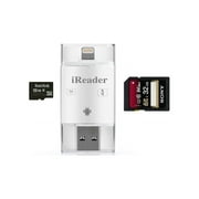 CyberTech Lightning iReader USB Micro SD Card Reader TF Card Reader SD Card R