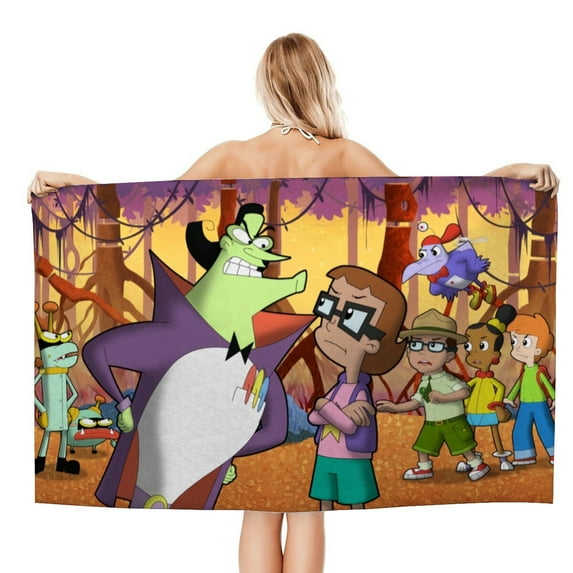 Cyberchase Gifts Beach Towel for Women Girl Birthday Inspired Fan Bath Outdoor Music Lover