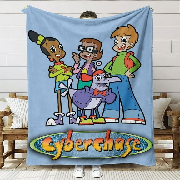 Cyberchase Throw Blanket Gifts for Fans Lover Girls Boys Women Present Hoodie Him Bed 50"x60"