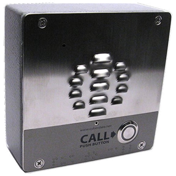 Cyberdata 011186 V3 Voip Outdoor Intercom Cpnt (Pack 1)