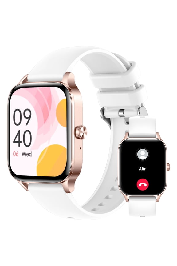 Cyberdyer 1.83" Smart Watch - Bluetooth Call AI Control IP67 Waterproof, 10-Day Use Thanksgiving Halloween Gift (iOS/Android Compatible)