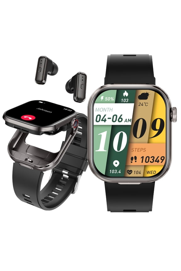 Women's Smart Watch - 2.02 HD Screen, Bluetooth Call, IP67 Waterproof, 25-Day Battery Thanksgiving & Halloween Gift