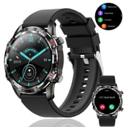 Cyberdyer Womens Smart Watch, 70+ Sport Modes, 15-Day Standby, Bluetooth Calling, IP67 Waterproof, 100+ Watch Faces, iOS & Android Compatible