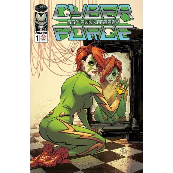 Cyberforce #1 30th Annv Ed Cvr B Petraites (net) Image Comics Comic Book