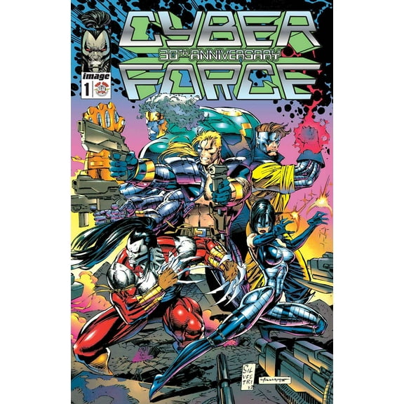 Cyberforce 30th Anniversary #1A VF ; Image Comic Book