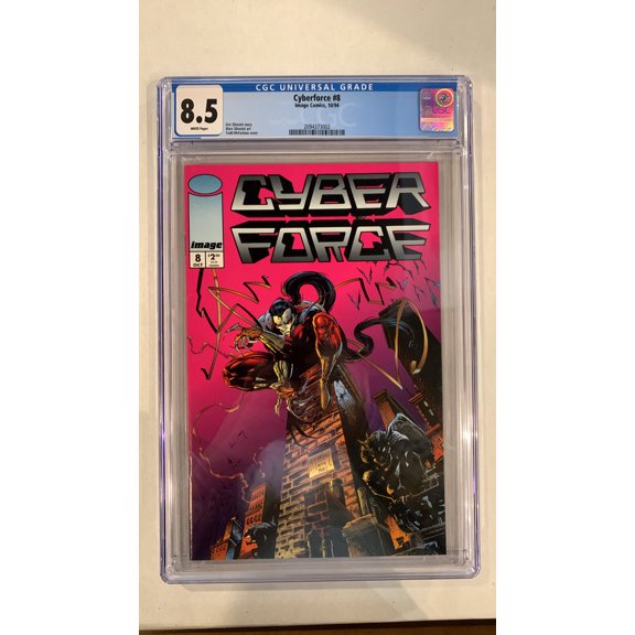 Cyberforce #8 - CGC 8.5 Comic Book