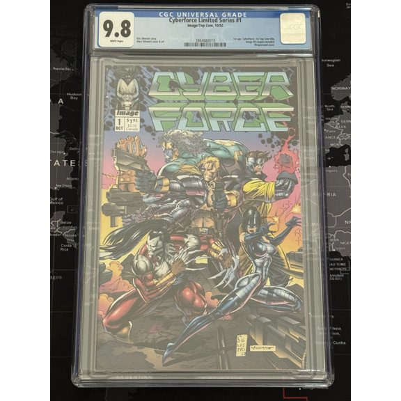 Cyberforce Limited Series #1 - CGC 9.8 Comic Book