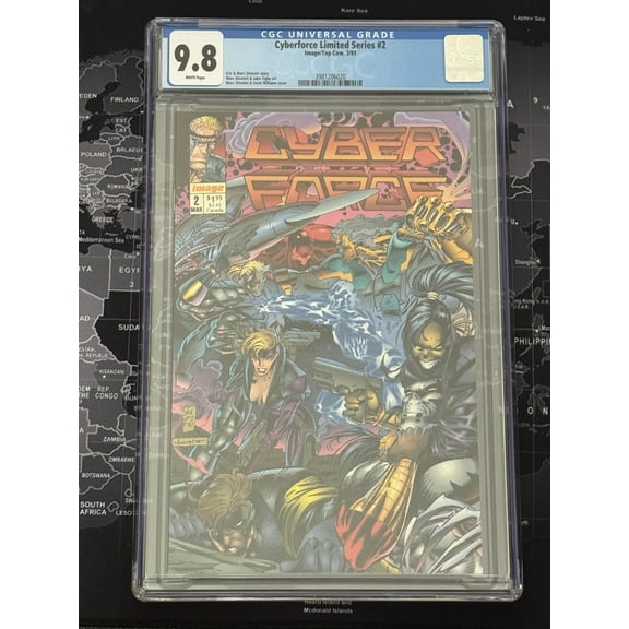 Cyberforce Limited Series #2 - CGC 9.8 Comic Book