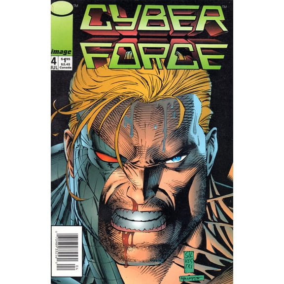 Cyberforce (Vol. 1) #4 (Newsstand) VF ; Image Comic Book