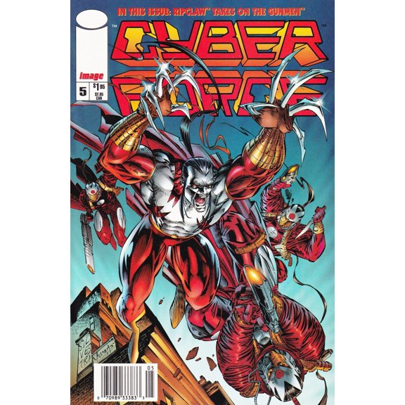 Cyberforce (Vol. 2) #5 (Newsstand) VF ; Image Comic Book