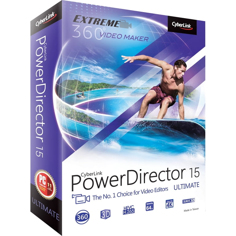 PowerDirector v.15.0 Ultimate - Walmart.com