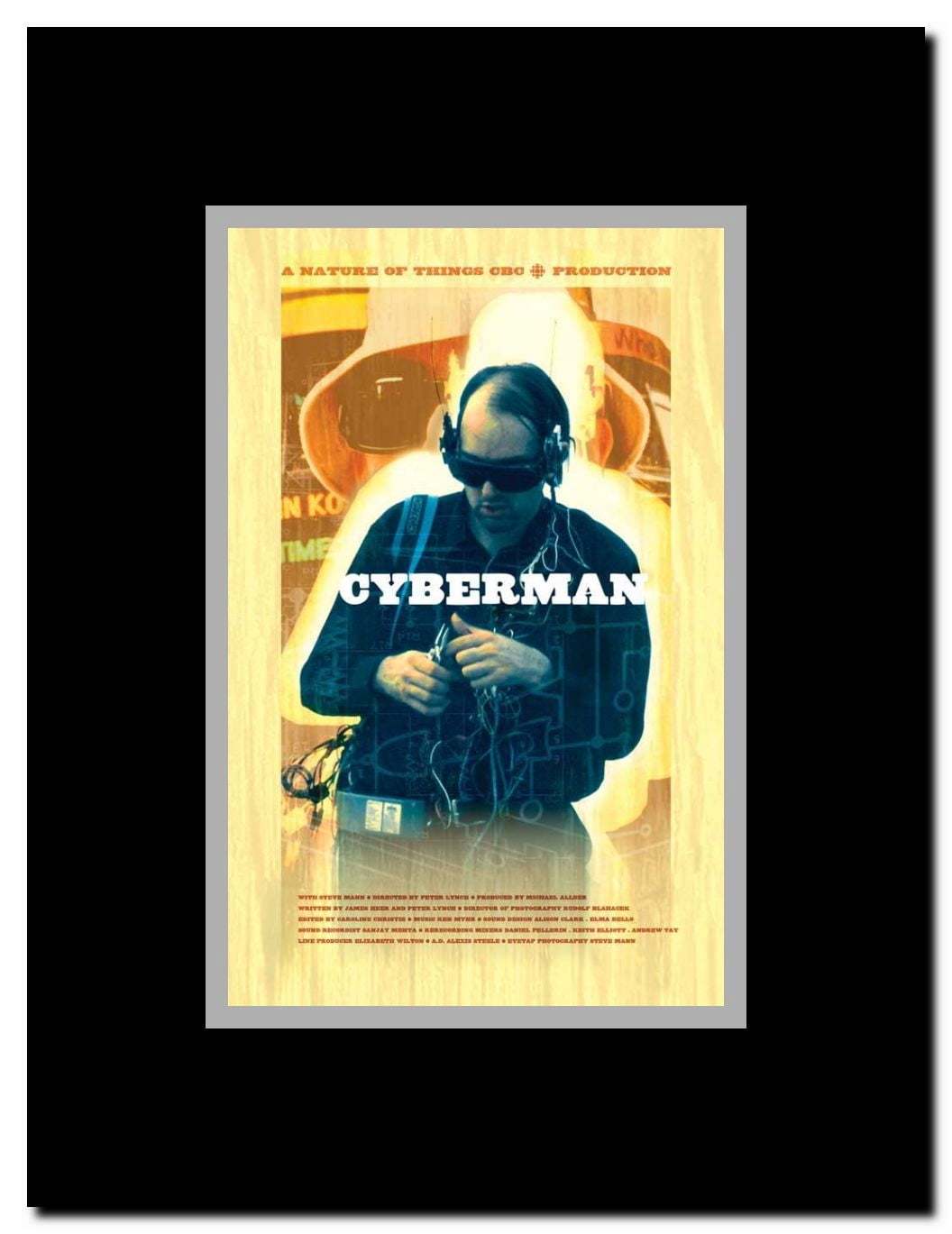 Cyberman Framed Movie Poster