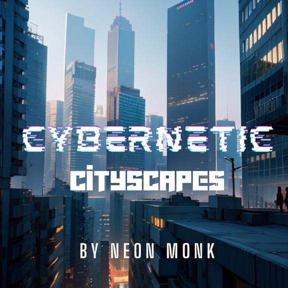 Cybernetic Cityscapes : A Picture Book Journey into the Dystopian Future (Paperback)
