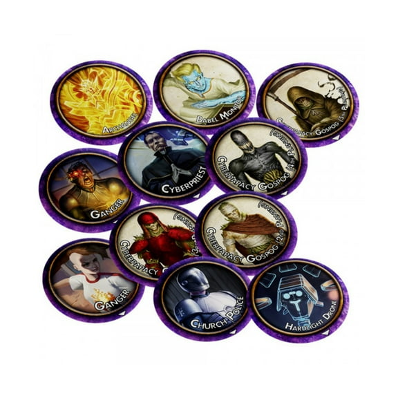 Ulisses Spiele Cyberpapacy Minions of Malraux Tokens New