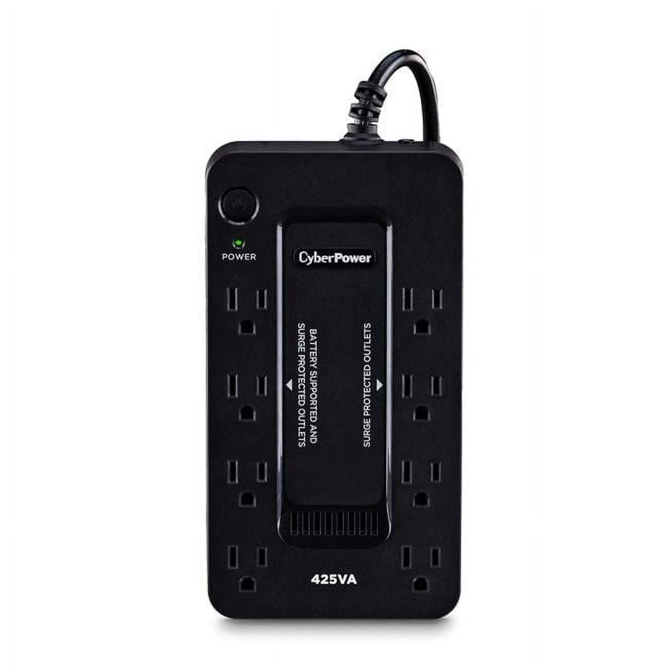 Cyberpower Systems  5 ft. 425VA 260W 120V 15A 8 Outlets Uninterruptible Power Supply