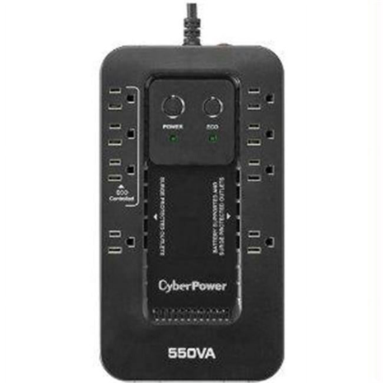 Cyberpower Systems Eco - 8 - 5-15r Outlets 5ft Cord 5-15p Plug 15a ...