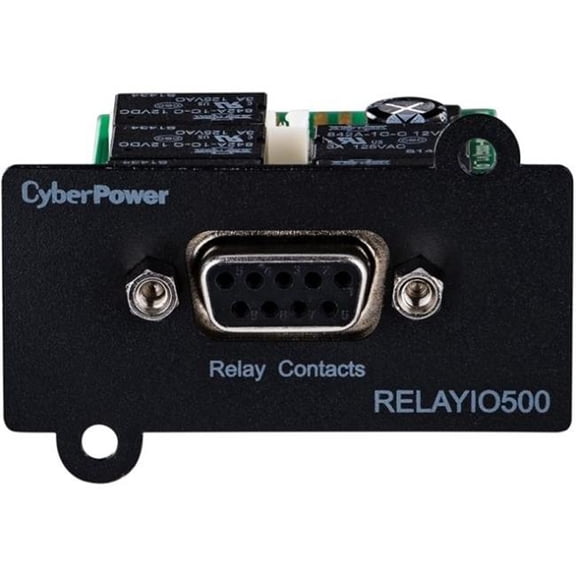 Cyberpower Systems USA 1 in. UPS Relay IO Management Card Db9 5-Out Contacts