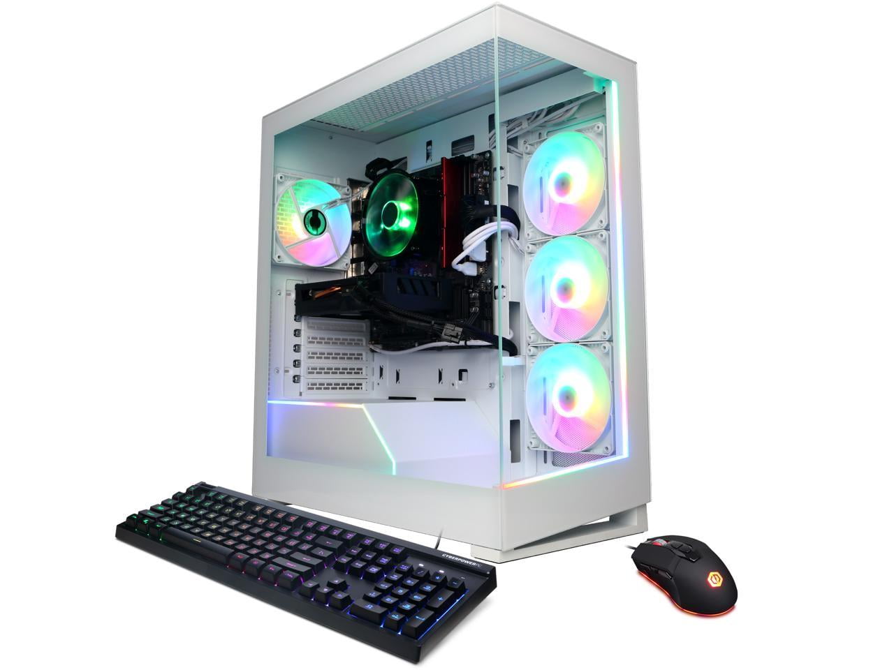 CyberpowerPC Gaming Desktop, Ryzen 5 8000 Series, 16GB, 1TB