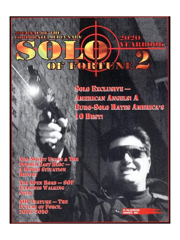 SOLO OF FORTUNE 2 2020　サイバーパンク　レア Cyberpunk 2020: Solo of Fortune #2 - Walmart.com