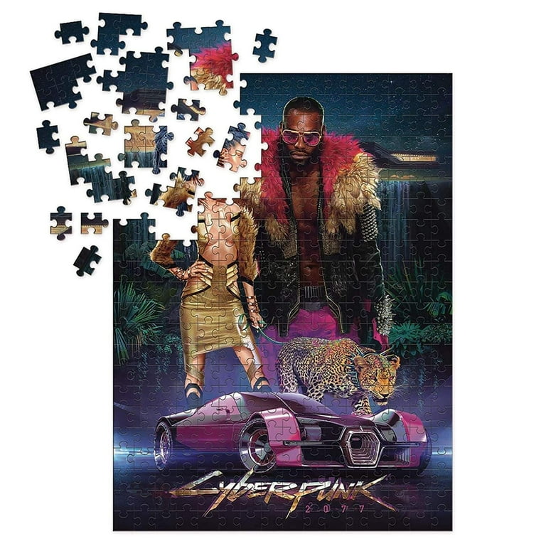 Cyberpunk 2077 Neokitsch 1000 Piece Jigsaw Puzzle - Walmart.com