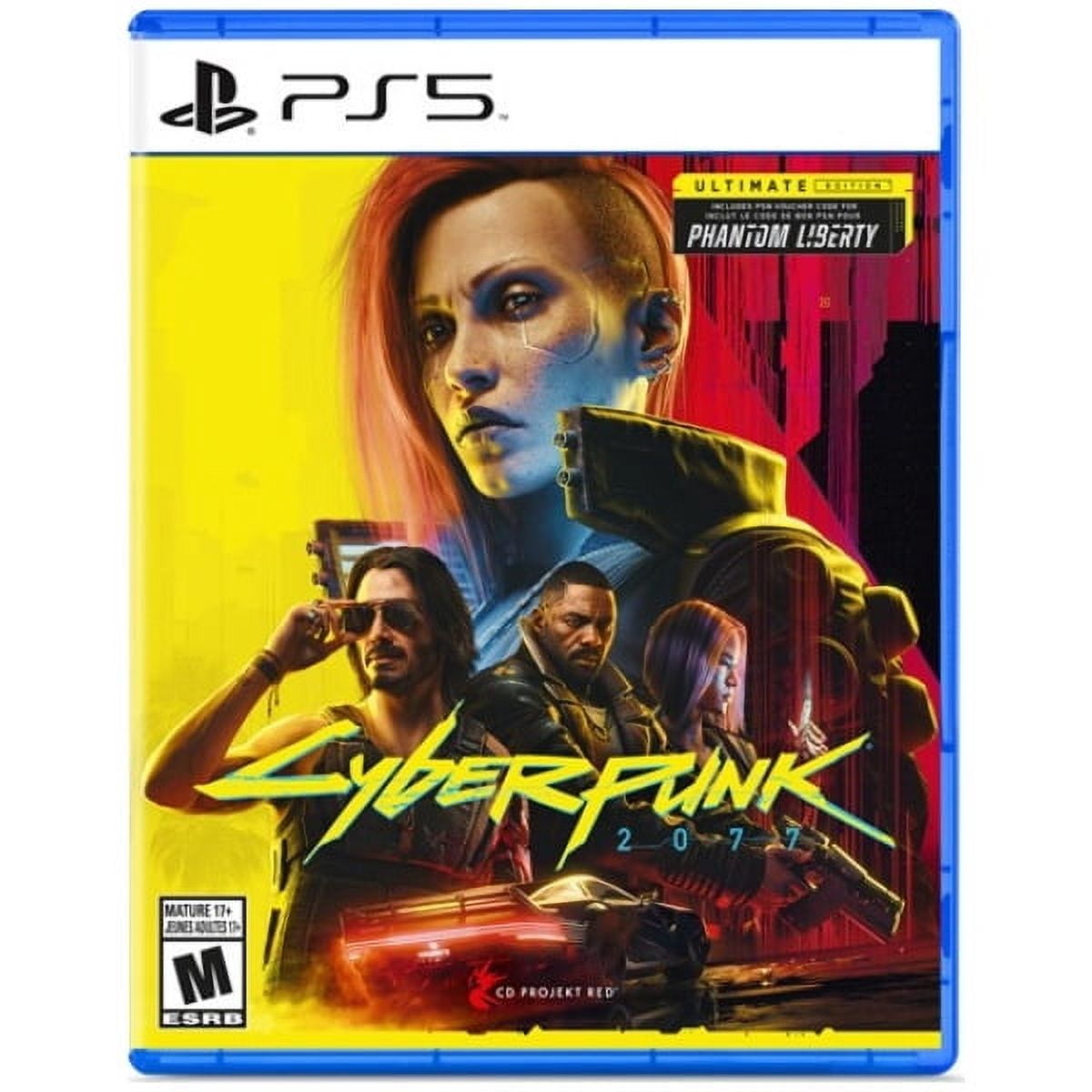 Cyberpunk 2077 Ultimate Edition (DLC Voucher Included) (PS5 Playstation 5)