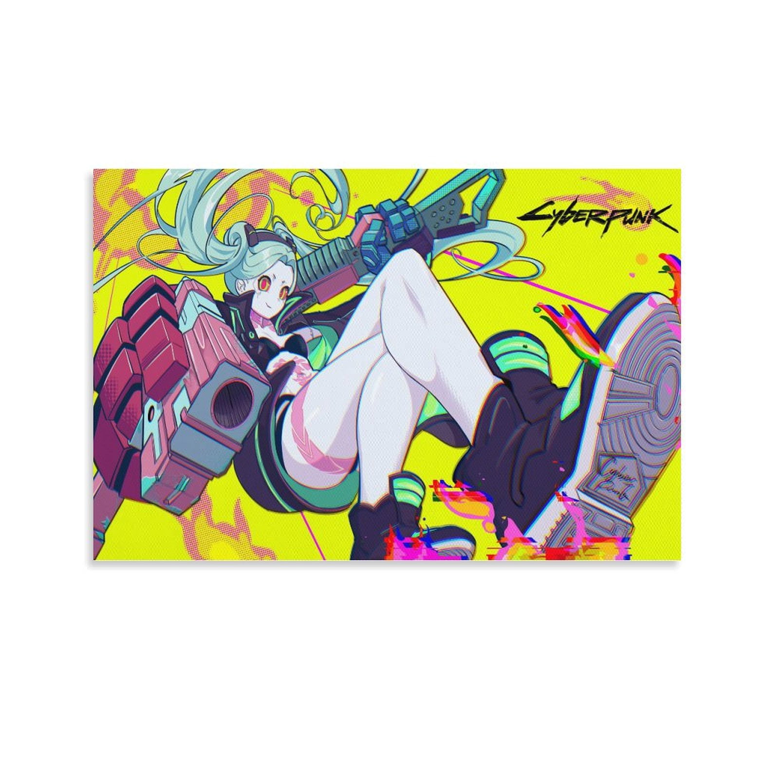 Cyberpunk Edgerunners Posters Anime Popular Poster Canvas Art Poster ...