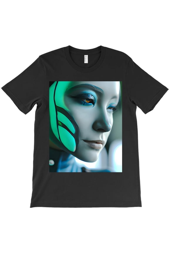 Cyberpunk Hotties 14 Funny Beautiful Sci-Fi Women Graphic Novelty H16674 T-Shirt, for Men and Women, Up to Size 5XL