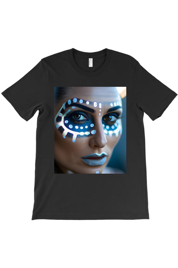 Cyberpunk Hotties 15 Funny Beautiful Sci-Fi Women Friend Graphic H37241 Unisex T-Shirt, Up to 5XL Available