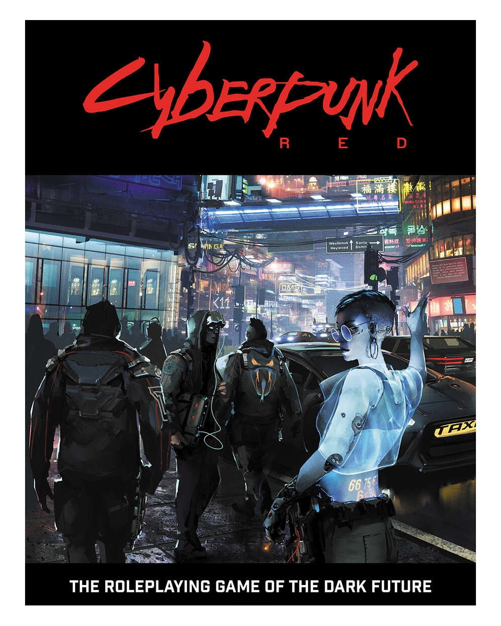 Cyberpunk Red Hardcover Book Sci-Fi RPG Roleplaying Game R. Talsorian Games