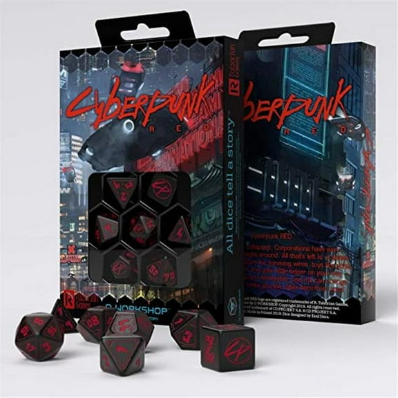 Cyberpunk Red RPG: Essential Dice Set (6)
