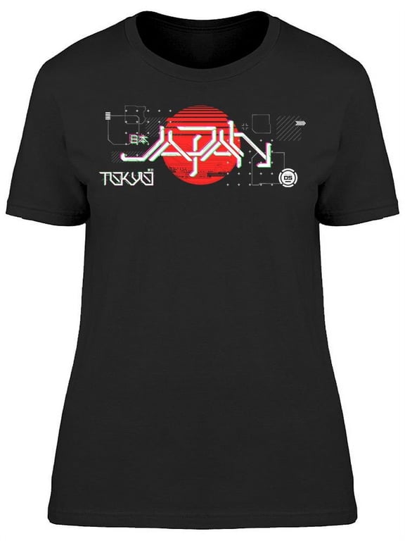 Cyberpunk : Tokyo T-Shirt Women -Image by Shutterstock, Female Large