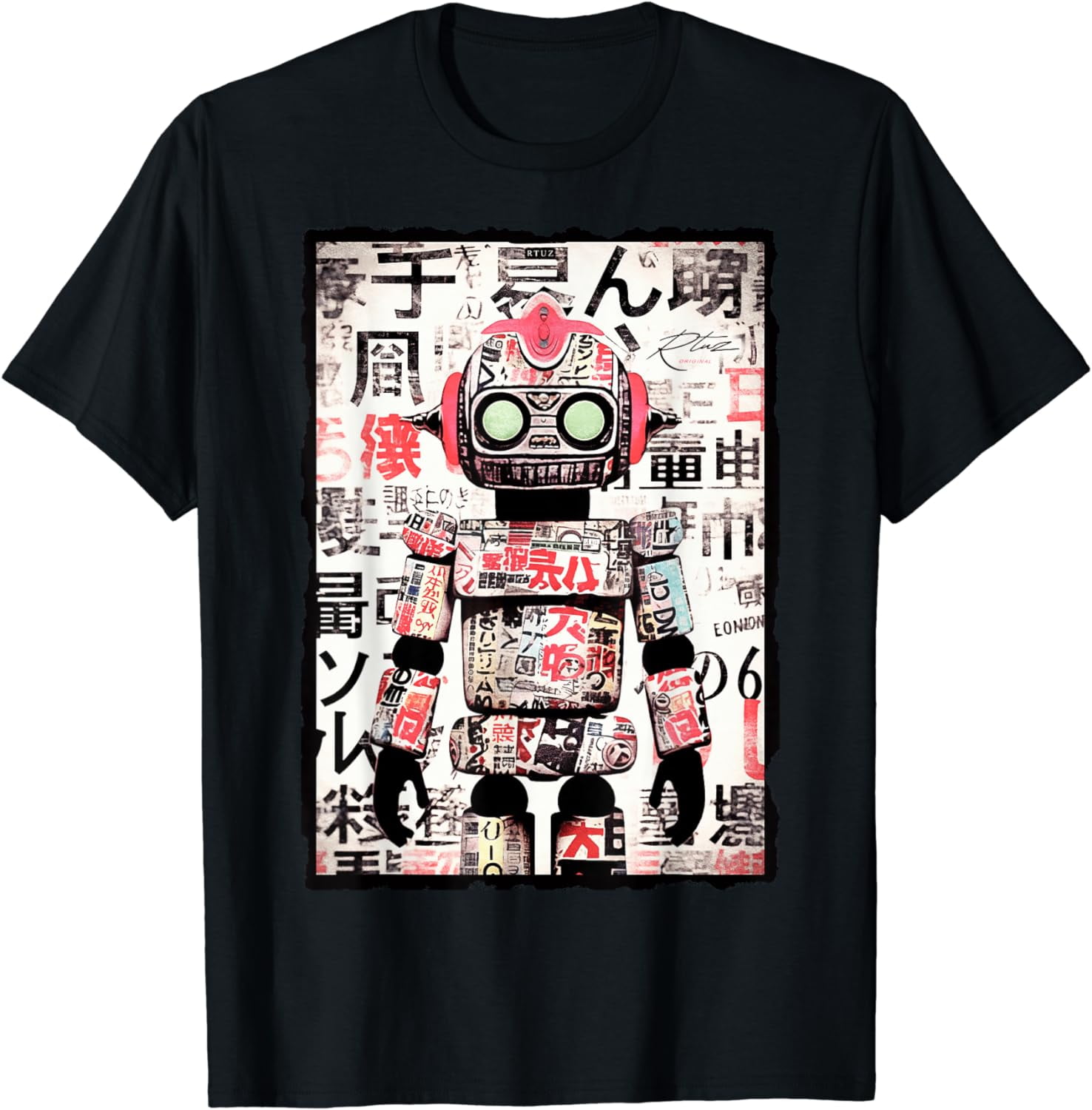 Cyberpunk cyborg futuristic robot T-Shirt - Walmart.com