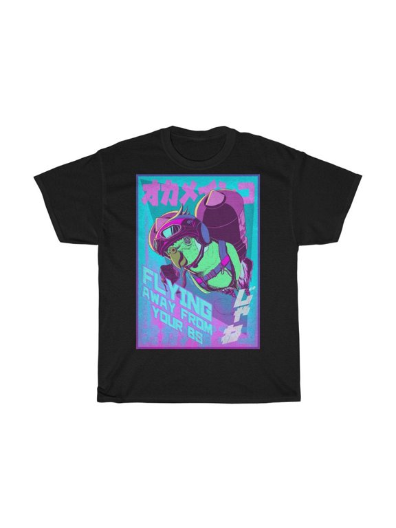 CyberpunkPets - Flying Away T-Shirt Unisex