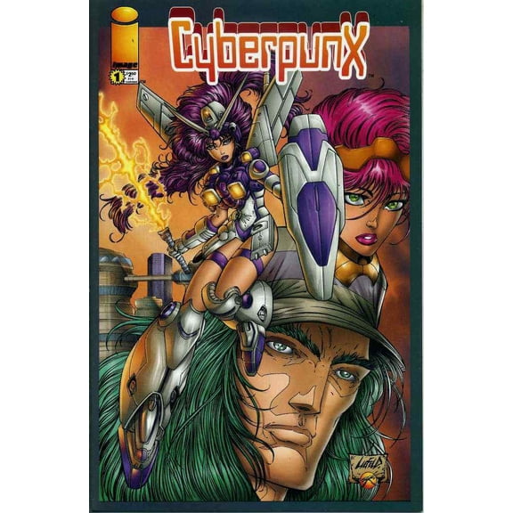 Cyberpunx #1B VF ; Image Comic Book