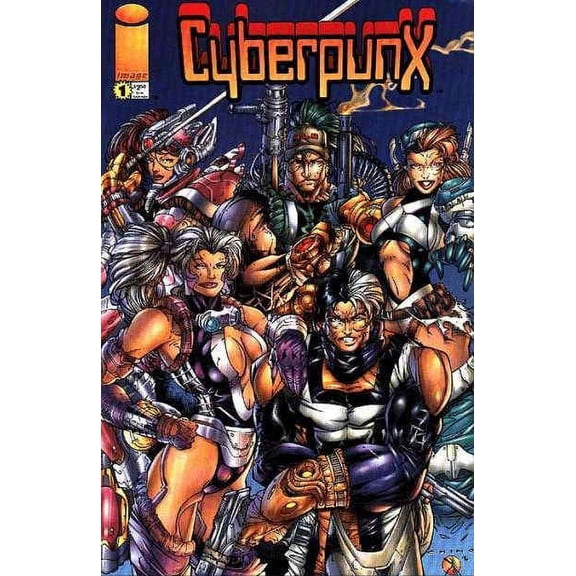 Cyberpunx #1C VF ; Image Comic Book