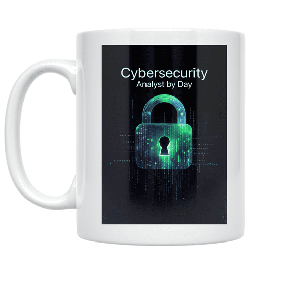 Cybersecurity Analyst Design - Tech Professional - 11 oz Ceramic Coffee Mug